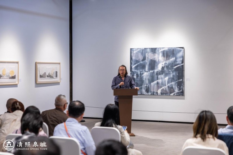 “清照泉城诗歌之夜暨吕德安作品展”泉畔开幕(图4)
